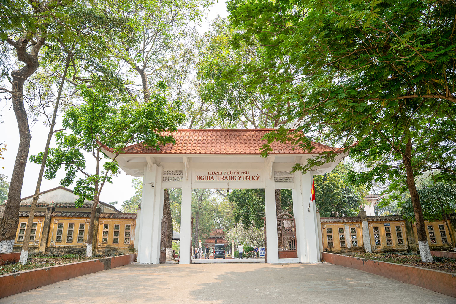Thông báo về việc bán vé xe đi thăm viếng mộ tại Nghĩa trang Yên Kỳ