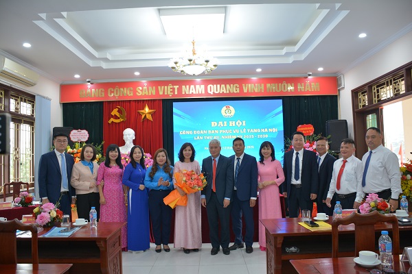 ĐẠI HỘI ĐẠI BIỂU CÔNG ĐOÀN BAN PHỤC VỤ LỄ TANG HÀ NỘI LẦN THỨ XII, NHIỆM KỲ 2025 – 2030